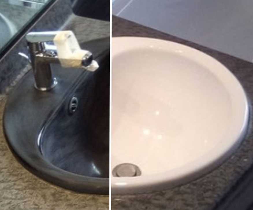 Basin resurfacing service
