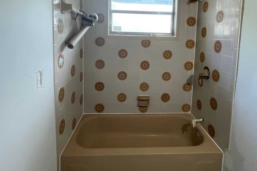 Dated wall tiles